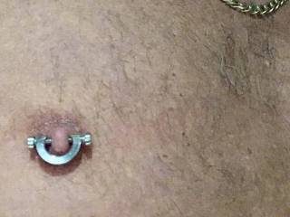 Didn’t want to get my nipple pierced but couldn’t find a small male nipple clamp so I made one. My nipples are very sensitive, Works great can  better than a piercing as can increase the pressure almost to point of full penetration.
