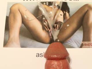 Nice!
I'd definitely love to watch you fucking my sexy wife, and blowing loads of cum all over her well fucked pussy..
