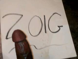 Just rubbing one out on the Zoig logo.  Anyone want to help me rub another one out???