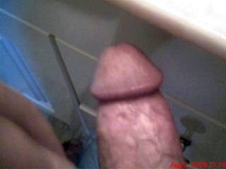 I just thought I would show you all just the head of my dick. Plain and simple. Please send comments if you like this pic.