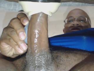 Horny and fucking my fleshlight till cum.