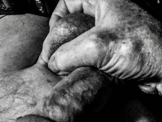 Masturbation in black and white. Do you like?