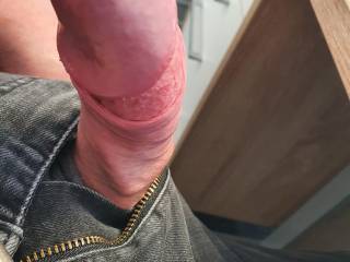 Got a hard dick at the office after a sexy client visited.