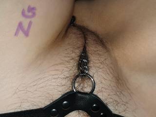 There\'s a split in the chain for your cock to fit through, come fuck me hard