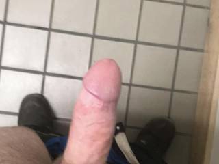 I love when he surprises me with a picture of his thick hard cock! Would any ladies want to help me service it?