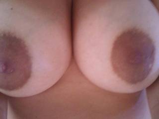 fabulous TITS! what a mouthful!!  my cock is throbbing and dripping imagining me sucking on those...yummmmm