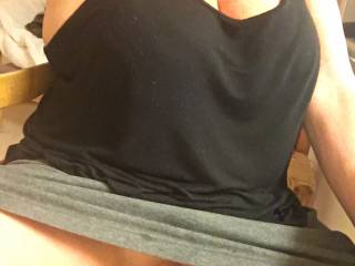 This is what you may get for an answer if you ask me what panties I\'m wearing... sometimes they\'re invisible.  For my friends who like upskirts... a quick shot before heading to the grocery store...