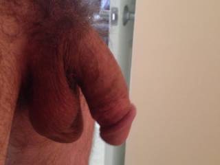 and its a nice flaccid photo of your hot cock.  I'd love to suck it hard and then fuck you off.  Mrs. K